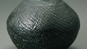 Black Granite Jar