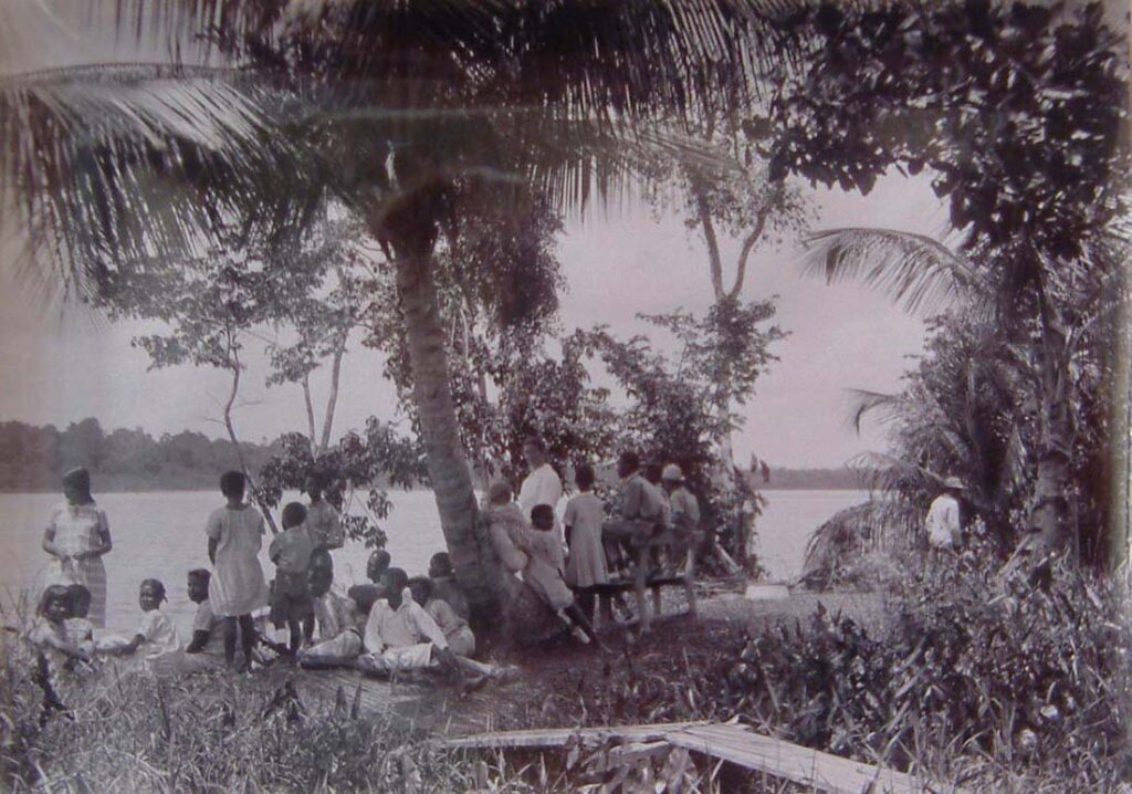 Part of the asylum grounds at Bethesda, 1930