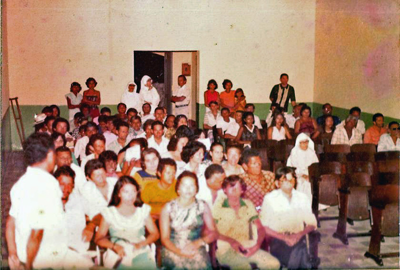 Christmas gathering at Antonio Justa, 1978