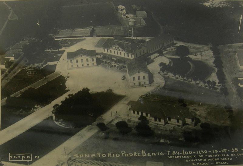 Aerial view of the Sanatorio Padre Bento