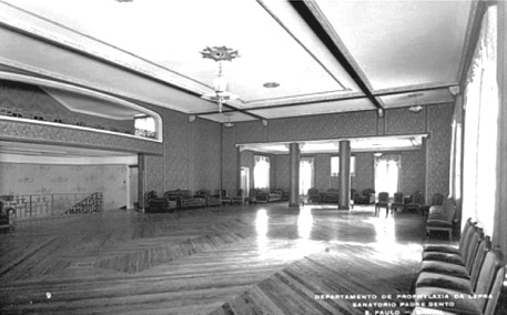 Dance hall in the Sanatorio Padre Bento