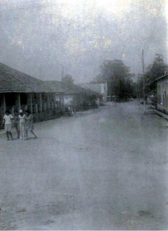 A street in the colony