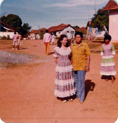 A couple in the Colônia Santa Marta, Goiás