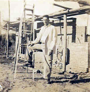 Construction of the Catholic church at Santa Marta