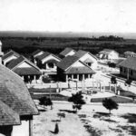 Pavilions in the colony of Itapuã
