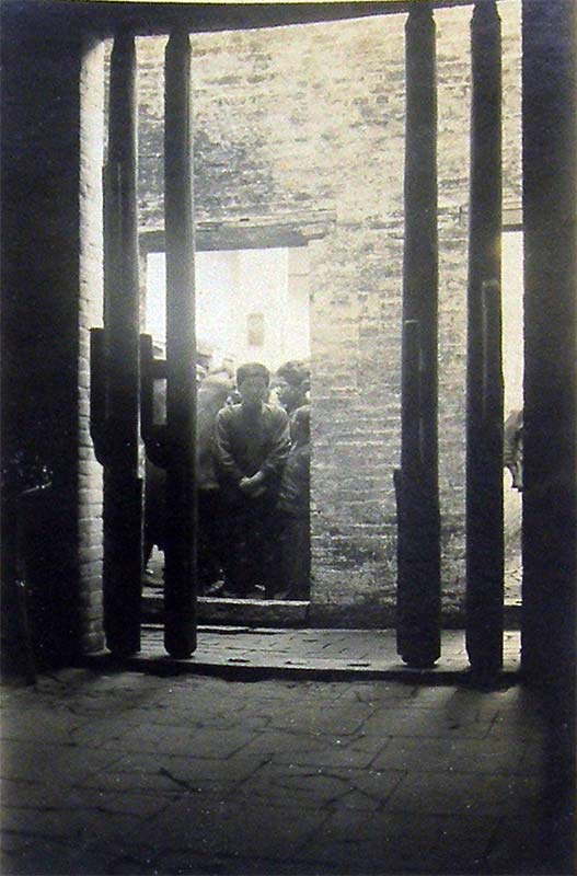 Leprosy detention station, Canton, China, 1931