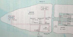 Layout of Culao-Rong leprosarium