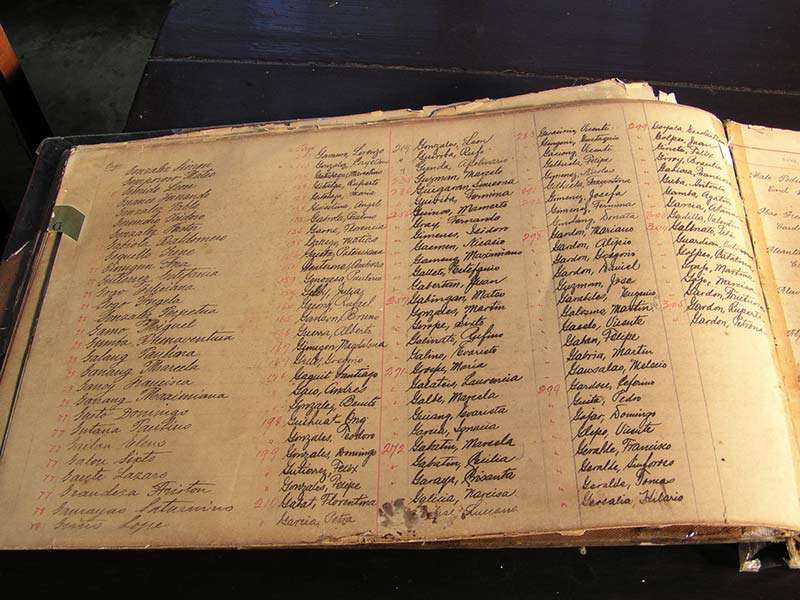 The Register of People Admitted to the Asylum (Culion Museum and Archives)