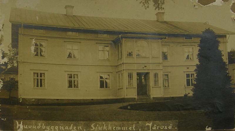 Jarvso leprosarium, Sweden, was built in 1870.