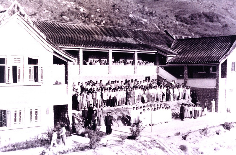 Opening of the women’s block at Hay Ling Chau (an island leprosy colony, near Hong Kong)
