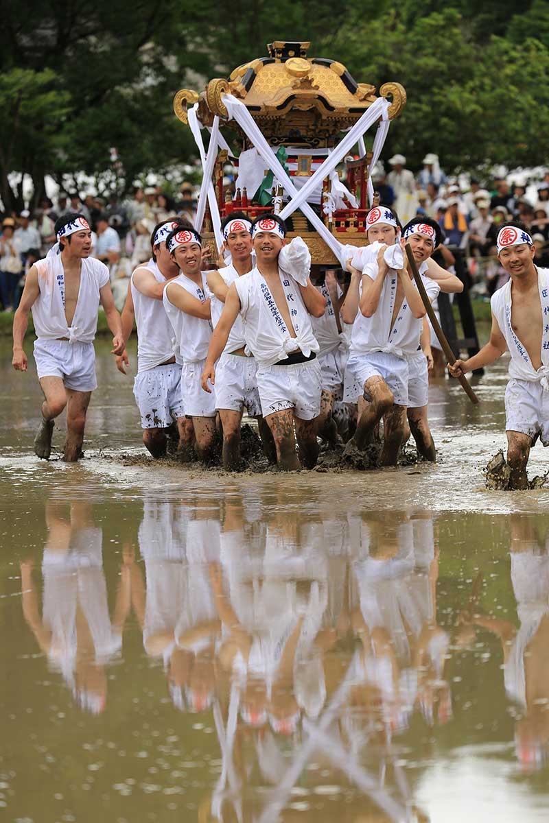 Youth’s mikoshi (portable shrine)