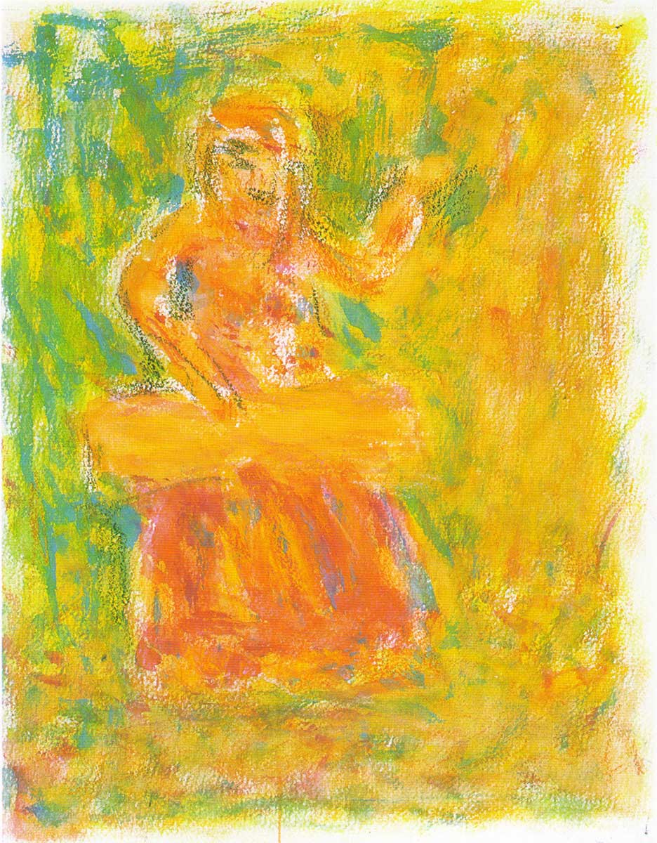 Haniwa Playing a Koto