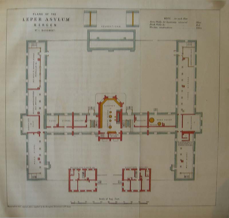 Plans for a leprosarium in Bergen