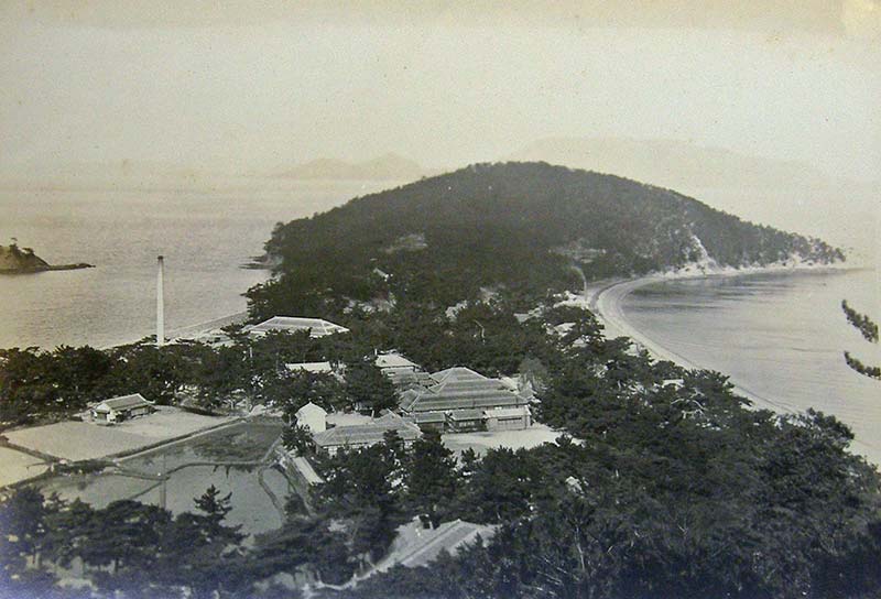 Oshima, aerial view