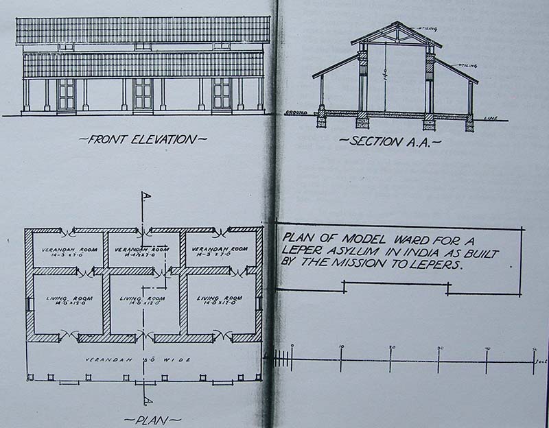 Plan of Model Ward