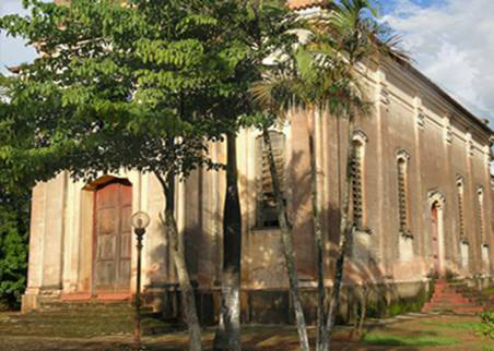 The church at Aimorés today