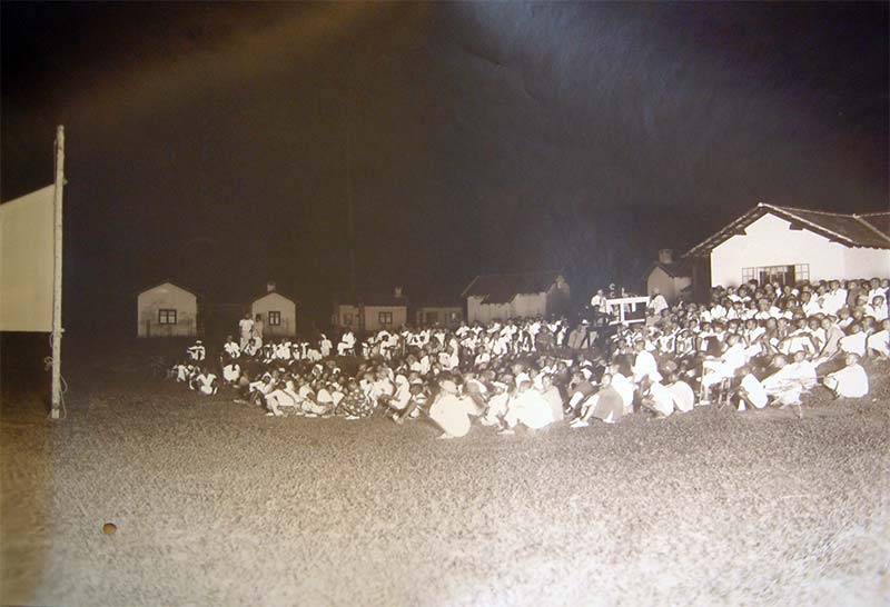 Sungai Buloh outdoor cinema, 1932