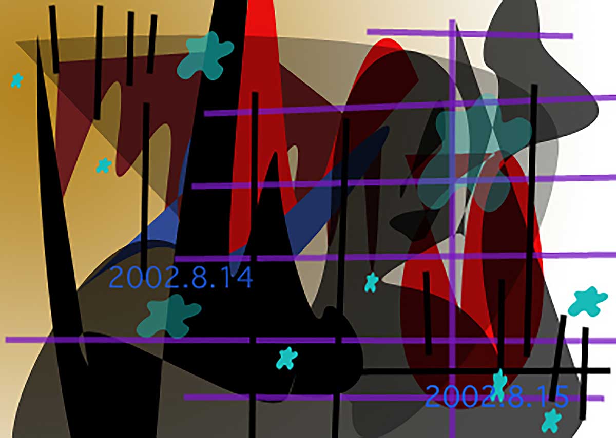 Abstract Painting: Little Sad