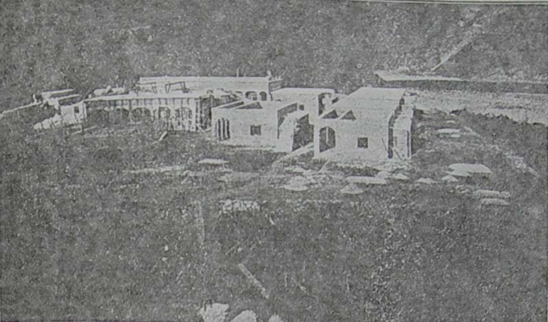 The site in the course of construction (Leper Quarterly)