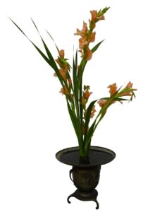 Ikebana flower arrangement